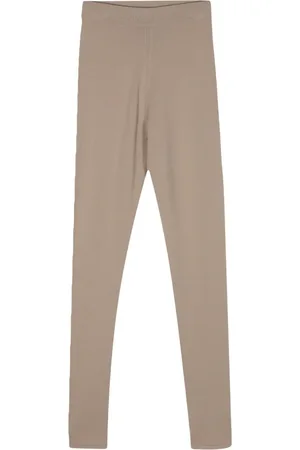 Calvin Klein Bukser, Dame, Grøn, L, Nylon, Casual Grønne Leggings