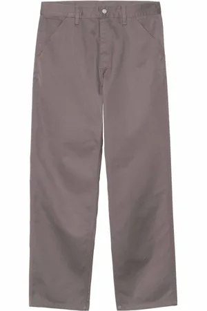 Carhartt Bukser, Herre, Grå, W33, Bomuld, Simple Workwear Bukser