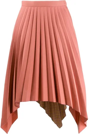 Acne Studios Nederdel, Dame, Rød, M, Ilsie Bico Suiting Skirt