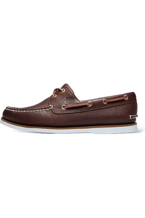 Timberland Sko, Herre, Brun, 41 EU, Læder, 2 Eye Bådsko