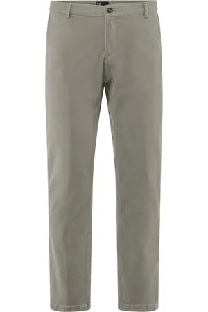 Bomboogie Bukser, Herre, Grå, W38, Bomuld, Spy Bukser i Bomulds Stretch Twill