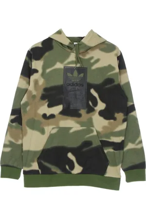 adidas Sweathshirts & Hoodies, Herre, Grøn, XS, Bomuld, Hotted Camo Hættetrøje