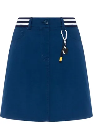 Moschino Nederdel, Dame, Blå, 2XS, WG F40 80 T 497A Nederdel