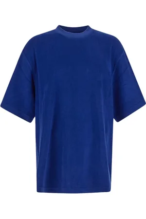 Burberry Top, Herre, Blå, L, Bomuld, Logo T-shirt