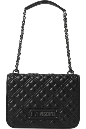 Moschino Taske, Dame, Sort, ONE SIZE, Uld, Syntetisk skuldertaske