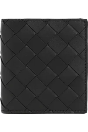 Bottega Veneta Tilbehør, Herre, Sort, ONE SIZE, Intrecciato Slim Bifold Wallet