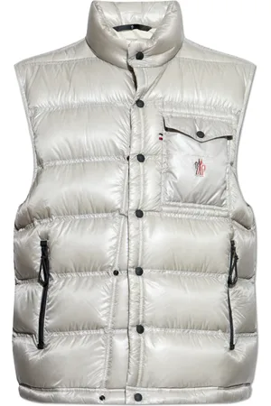 Moncler Jakke, Herre, Grå, M, Polyester, Day-Namic Vest