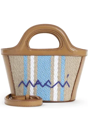 Marni Taske, Dame, Flerfarvet, ONE SIZE, Bomuld, Tropicalia Micro Taske