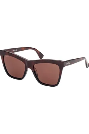 Max Mara Tilbehør, Dame, Brun, 55 MM, Solbriller