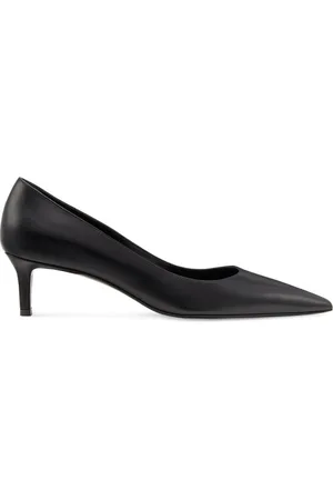Stuart Weitzman Sko, Dame, Sort, 38 1/2 EU, Stuart 50 Pump