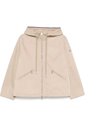 Moncler Jakke, Dame, , L, Uld, Hættetrøje med lynlås