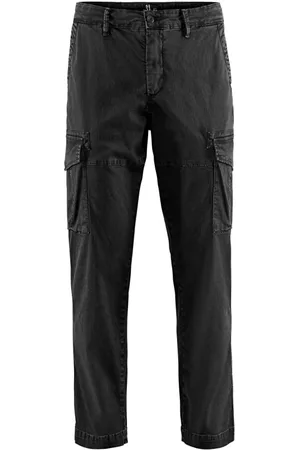 Bomboogie Bukser, Herre, Sort, W36, Bomuld, Comfy Fit Cargo Bukser