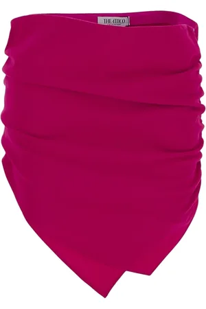 The Attico Nederdel, Dame, Lyserød, XS, Uld, Hatty Mini Skirt