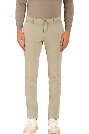 Masons Bukser, Herre, Grøn, 2XL, Bomuld, Slim Fit Marbled Chino Bukser