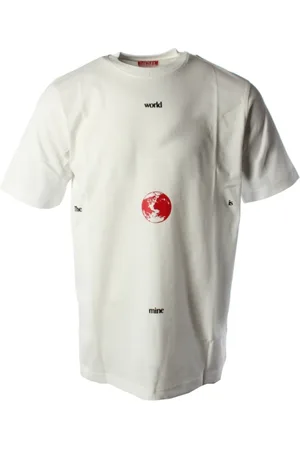 Diesel Top, Herre, Hvid, XL, Bomuld, Bomulds T-shirt