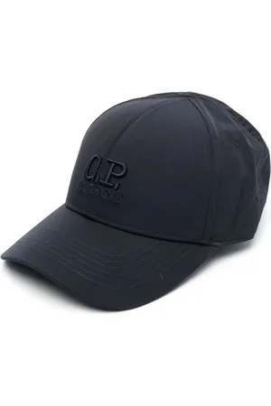 C.P. Company Tilbehør, Herre, Blå, ONE SIZE, Uld, Logo Hat