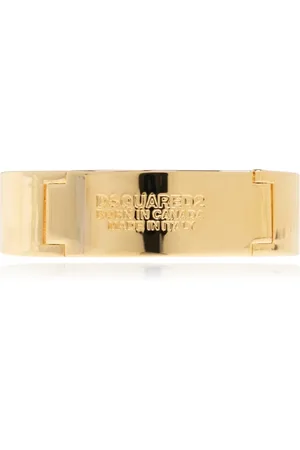 Dsquared2 Tilbehør, unisex, Gul, S/M, Uld, Messingarmbånd