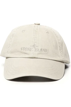 Stone Island Tilbehør, Herre, , ONE SIZE, Bomuld, Bomuld Gabardine Broderet Hat