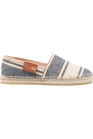 Etro Sko, Dame, Blå, 37 EU, Bomuld, Blåstribede Canvas Espadriller
