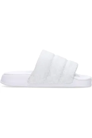 adidas Sko, Dame, Hvid, 37 EU, Essential Jacquard Hjemmesko