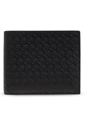 Salvatore Ferragamo Tilbehør, Herre, Sort, ONE SIZE, Mini Embos Wallet
