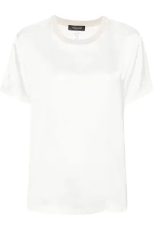 Fabiana Filippi Top, Dame, Hvid, XL, T-shirt