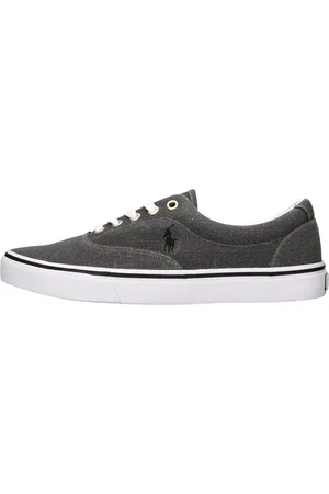 Ralph Lauren Sko, Herre, Grå, 40 EU, Sneakers Grå