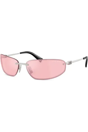 Miu Miu Tilbehør, Dame, Grå, 69 MM, Uld, MU A50S 1Bc70J Solbriller