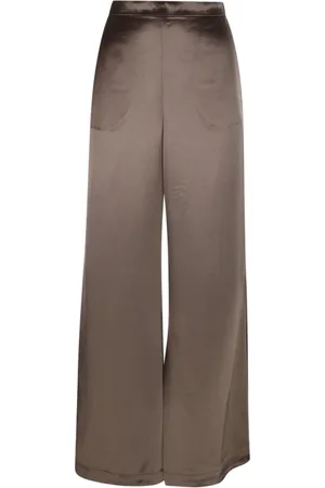 By Malene Birger Bukser, Dame, Brun, L, Polyester, Shitake Lucee Bukser