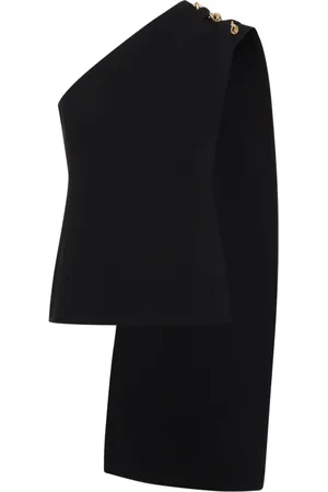 Bottega Veneta Top, Dame, Sort, XS, Uld, Asymmetrisk Top