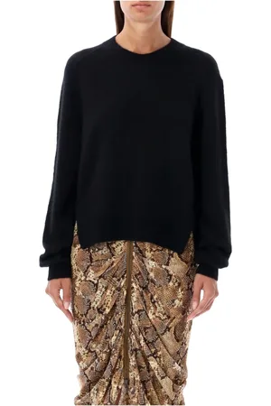 Isabel Marant Strik, Dame, Sort, S, Uld, Sort Strik Lylia Sweater Aw24