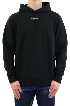 Drôle de Monsieur Sweathshirts & Hoodies, Herre, Sort, S, Bomuld, Hoodie