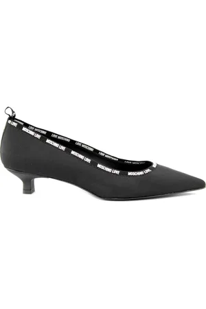 Moschino Sko, Dame, Sort, 39 EU, Sort Decollete i sort stof