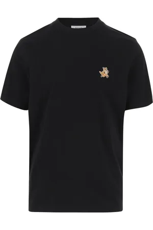 Maison Kitsuné Top, Herre, Sort, M, Sorte T-shirts og Polos