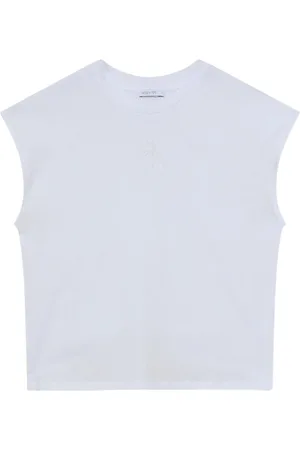 Patrizia Pepe Top, Dame, Hvid, M, Hvid T-shirt Art. 2M4436J290