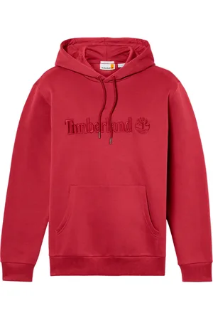 Timberland Sweathshirts & Hoodies, Herre, Rød, S, Uld, Comfort Hættetrøje