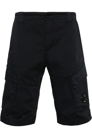 C.P. Company Shorts, Herre, Blå, L, Bomuld, Stretch Sateen Cargo Shorts