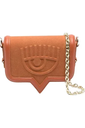 Chiara Ferragni Taske, Dame, Brun, ONE SIZE, Uld, Crossbodytaske