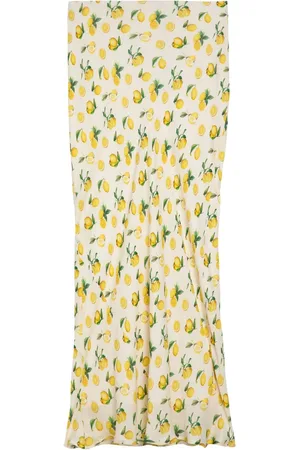 Sportmax Nederdel, Dame, Flerfarvet, S, Polyester, Lang nederdel