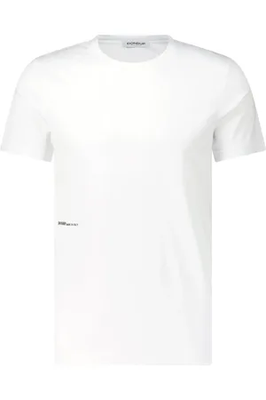 Dondup Top, Herre, Hvid, M, Bomuld, Minimal Logo T-Shirt