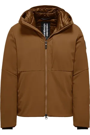 Bomboogie Jakke, Herre, Brun, 2XL, Uld, Polstret jakke med PrimaLoft-foring