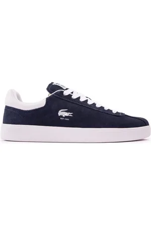 Lacoste Sko, Herre, Blå, 46 1/2 EU, Baseshot Trainers