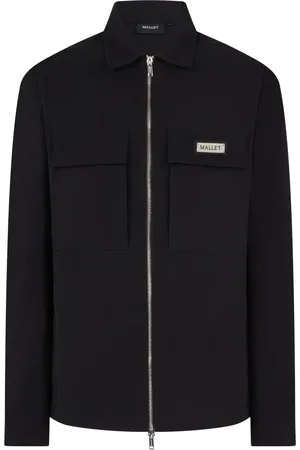 Mallet Jakke, Herre, Sort, XS, Ripstop Zip Up Overshirt
