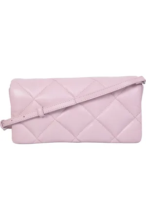 Stand Studio Taske, Dame, Lyserød, ONE SIZE, Uld, Quilted Cross Body Taske