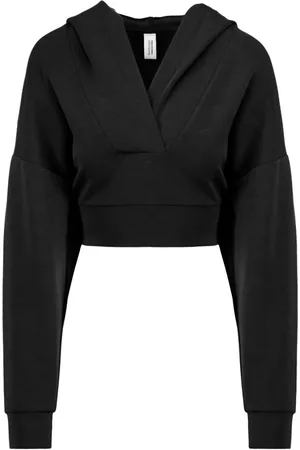 Bomboogie Sweathshirts & Hoodies, Dame, Sort, L, Kort hættetrøje
