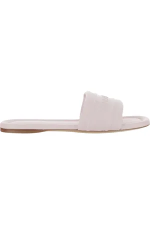 Salvatore Ferragamo Sko, Dame, Lyserød, 39 EU, Læder, Læder Logo Sandaler