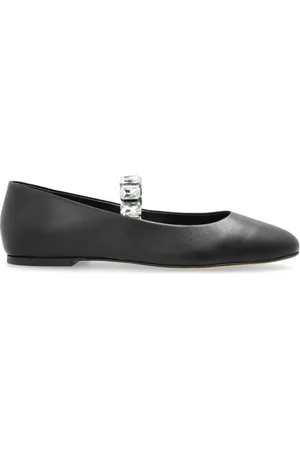 Casadei Sko, Dame, Sort, 36 EU, Læder, Læder Ballerina Sko
