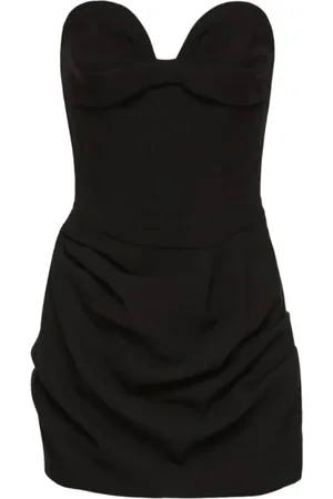 MAGDA BUTRYM Kjole, Dame, Sort, M, Elegant Babydoll Kjole