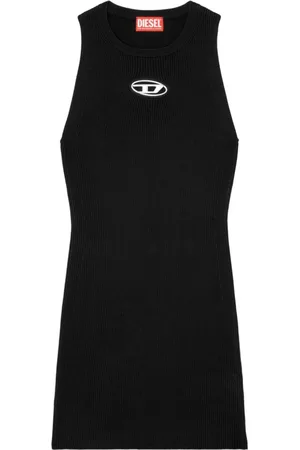 Diesel Kjole, Dame, Sort, M, Polyester, M-Caddix Kjole
