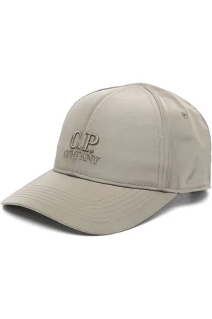 C.P. Company Tilbehør, Herre, Grøn, ONE SIZE, Nylon, Broderet Nylon Baseball Cap